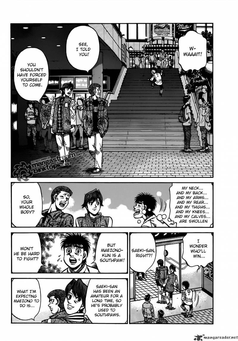 Hajime no Ippo: Fighting Spirit, Chapter 918 image 08